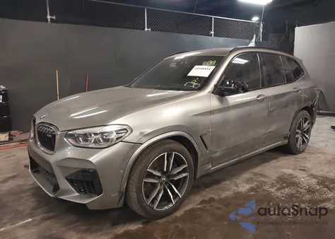 2021 BMW X3 M from USA, damaged, VIN 5YMTS0C06M9F33727